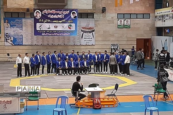 حضور دانش‌آموز ورزشکاران قرچکی در دومین دوره مسابقات تکواندو بسیج تهران بزرگ