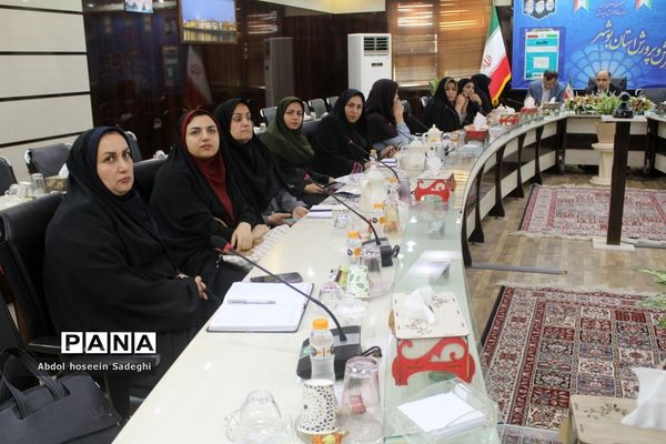 آیین افتتاحیه استقرار برنامه نظام دوری دوره اول ابتدایی ایران قوی مدرسه قوی  هم زمان با سراسر کشور در بوشهر