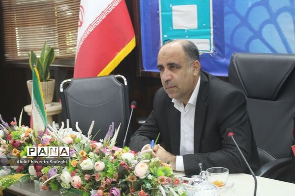 آیین افتتاحیه استقرار برنامه نظام دوری دوره اول ابتدایی ایران قوی مدرسه قوی  هم زمان با سراسر کشور در بوشهر