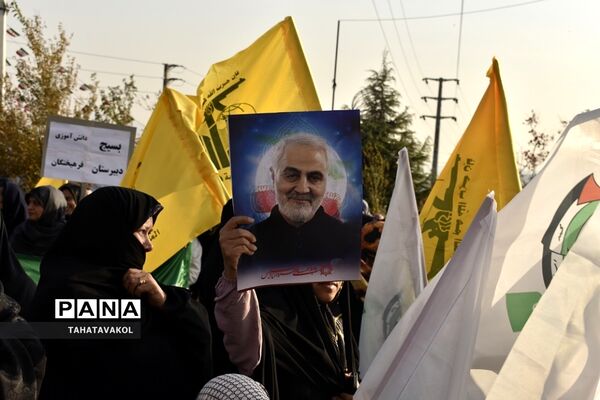 تجمع مردمی همدردی و پشتیبانی  کودکان غزه در شهرستان پردیس