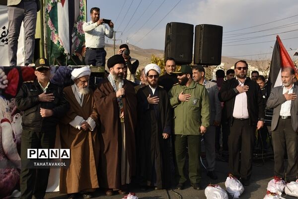 تجمع مردمی همدردی و پشتیبانی  کودکان غزه در شهرستان پردیس