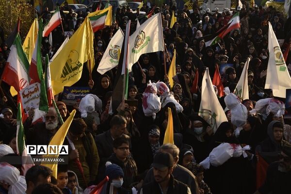 تجمع مردمی همدردی و پشتیبانی  کودکان غزه در شهرستان پردیس