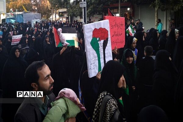حمایت تمام آحاد مردم از فلسطین