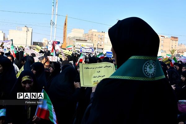 تجمع حمایت از کودکان فلسطینی در اهواز