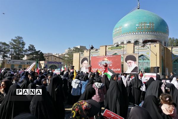 محکومیت جنایات رژیم صهیونیستی دراجتماع مردم شهرستان رباط کریم