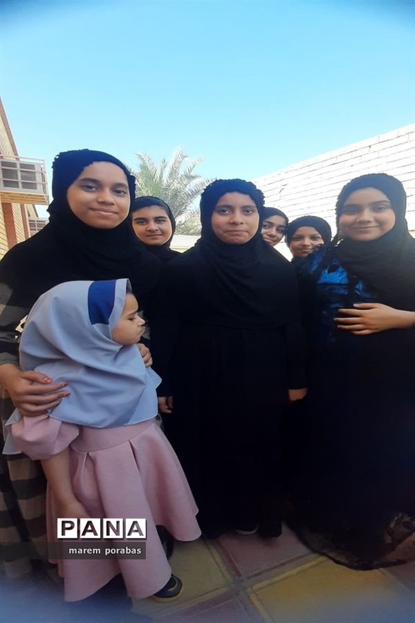 تجمع دانش‌آموزان شادگانی در حمایت از کودکان مظلوم غزه