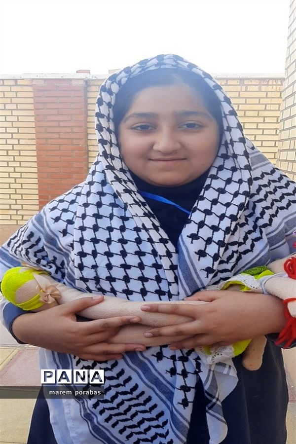 تجمع دانش‌آموزان شادگانی در حمایت از کودکان مظلوم غزه