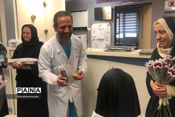 تقدیر از پرستاران به‌مناسبت روز پرستاردر ناحیه دو ری