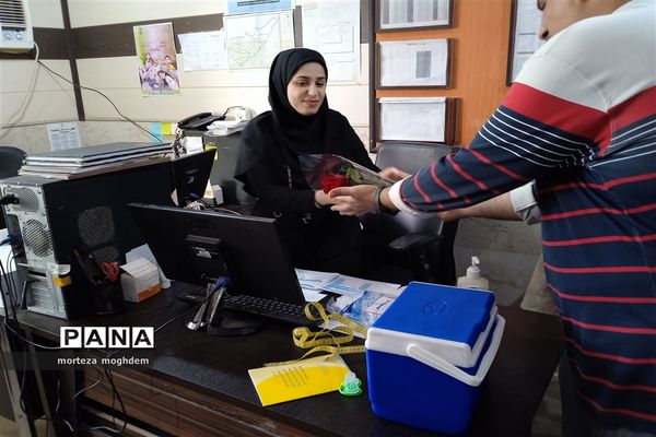 تقدیر از پرستاران شادگان توسط تشکیلات پیشتازان