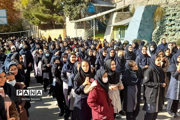 جشن میلاد حضرت زینب(س) در مدارس رودهن