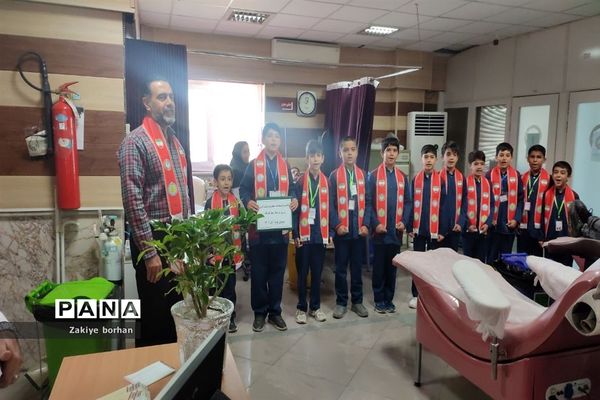 گرامیداشت ولادت حضرت زینب و روز پرستار  توسط دانش‌آموزان پیشتاز دبستان کوشا