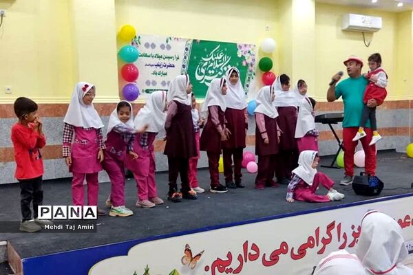 مراسم جشن سالروز میلاد حضرت زینب کبری (س) در مدرسه استثنایی کوشا بوشهر