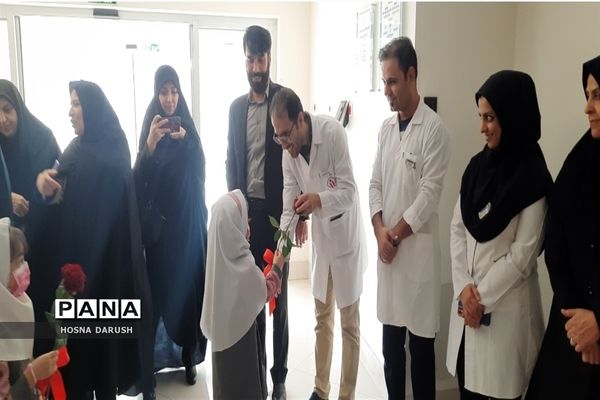 مراسم تقدیر از پرستاران بیمارستان ناظران