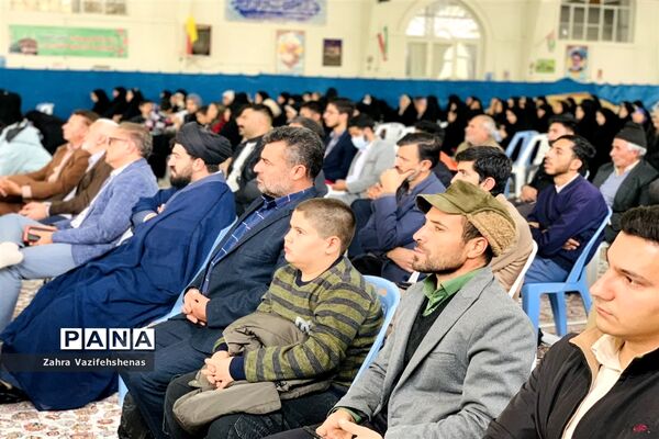 یادواره شهدای اغتشاشات شهرستان شیروان
