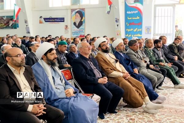 یادواره شهدای اغتشاشات شهرستان شیروان