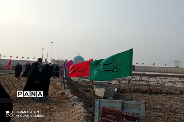 حس وحال دانش‌آموزان منطقه امامزاده در اردوی راهیان نور