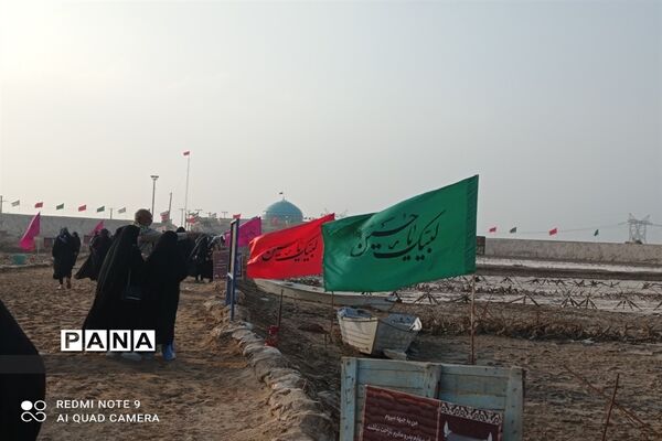 حس وحال دانش‌آموزان منطقه امامزاده در اردوی راهیان نور
