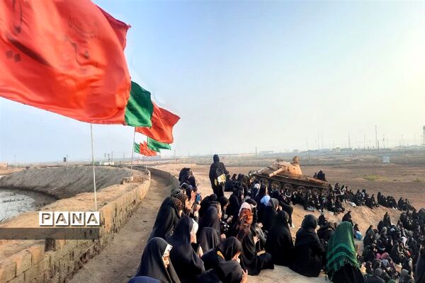 حس وحال دانش‌آموزان منطقه امامزاده در اردوی راهیان نور