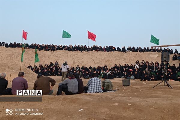 حس وحال دانش‌آموزان منطقه امامزاده در اردوی راهیان نور