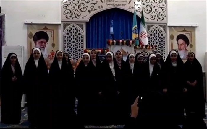 مراسم جشن میلاد حضرت زینب (س) در پارسیان/فیلم