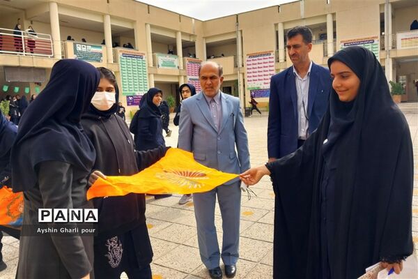 آیین افتتاحیه کانون یاریگران زندگی در دبیرستان دکتر علاالدین بهشتی۲  در ناحیه یک شیراز
