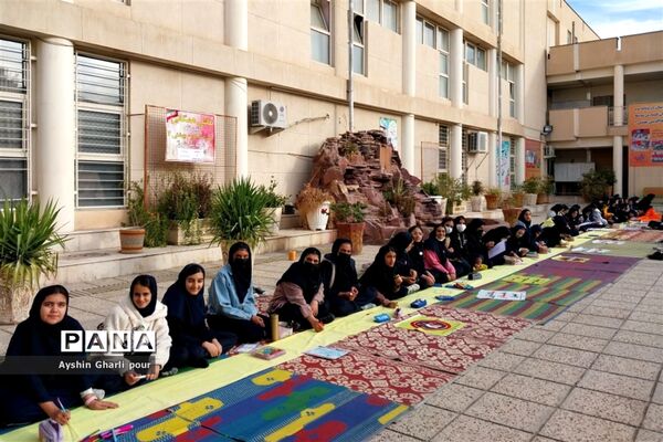 آیین افتتاحیه کانون یاریگران زندگی در دبیرستان دکتر علاالدین بهشتی۲  در ناحیه یک شیراز
