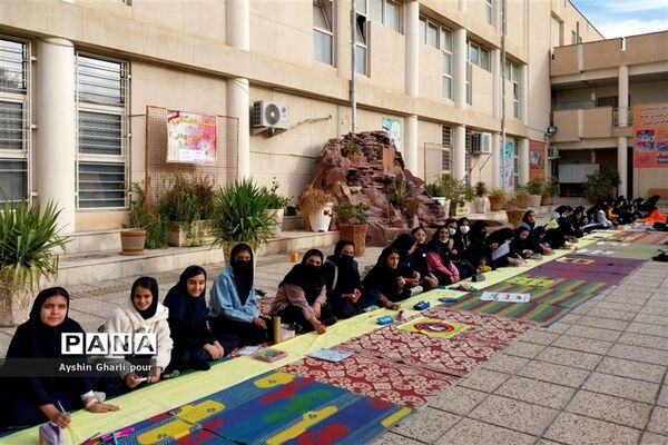 آیین افتتاحیه کانون یاریگران زندگی در دبیرستان دکتر علاالدین بهشتی۲  در ناحیه یک شیراز