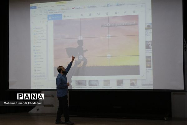 روز اول دوره آموزشی دانش‌آموز خبرنگاران پسر اهواز