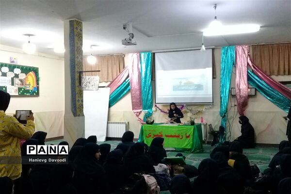مراسم جشن  ولادت حضرت زینب کبری در مدرسه شهید سید مهدی برقعی  قم