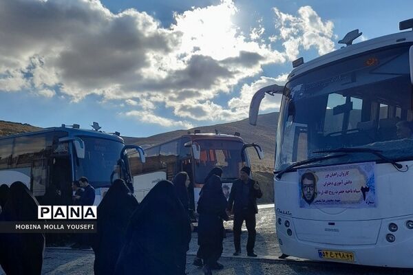 دومین روز از اردوی راهیان نور دانش‌آموزان دختر کهریزک