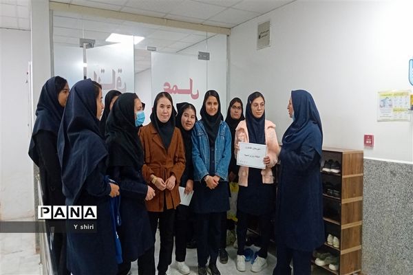 گرامیداشت ولادت حضرت زینب(س)و روز پرستار توسط دانش‌آموزان دبیرستان نسیبه