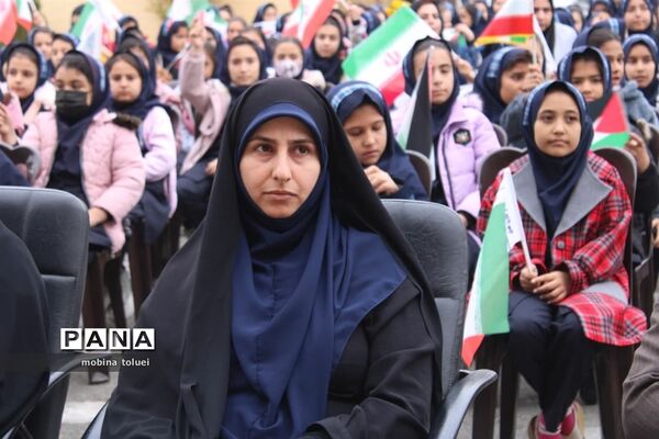 جشن میلاد حضرت زینب در آموزشگاه فرزانگان ناحیه یک بهارستان