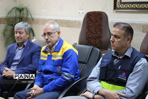 آیین اصلاح الگوی مصرف گازدر مدارس ناحیه یک بهارستان