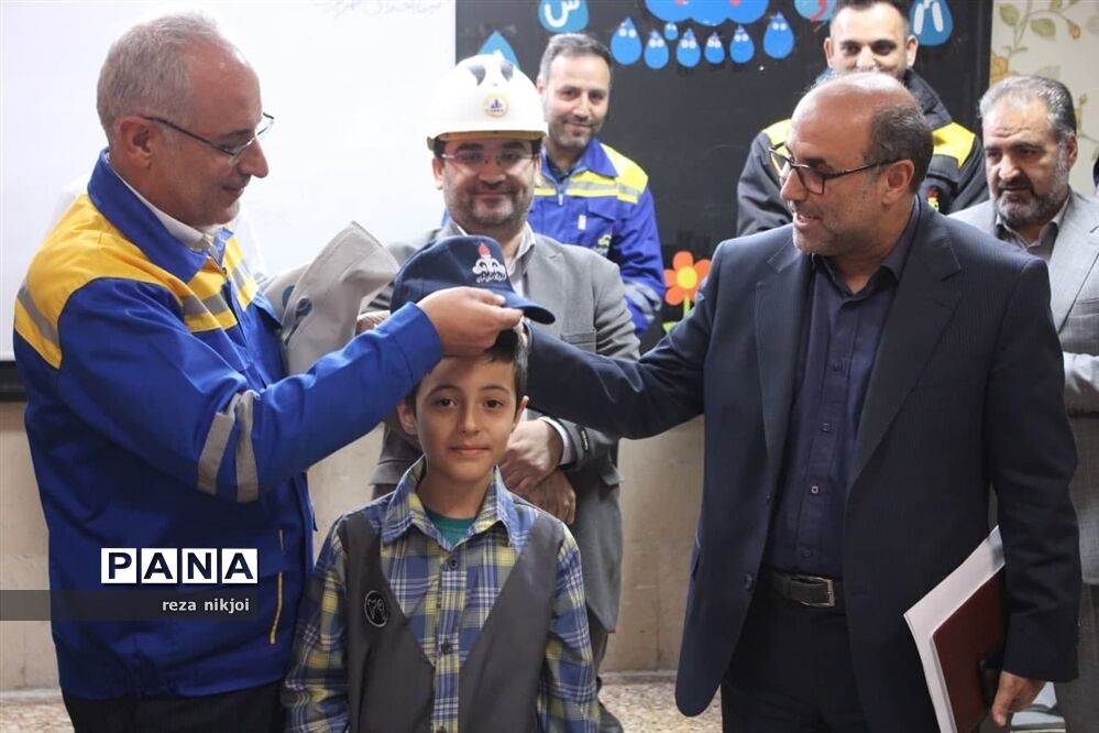 آیین اصلاح الگوی مصرف گازدر مدارس ناحیه یک بهارستان