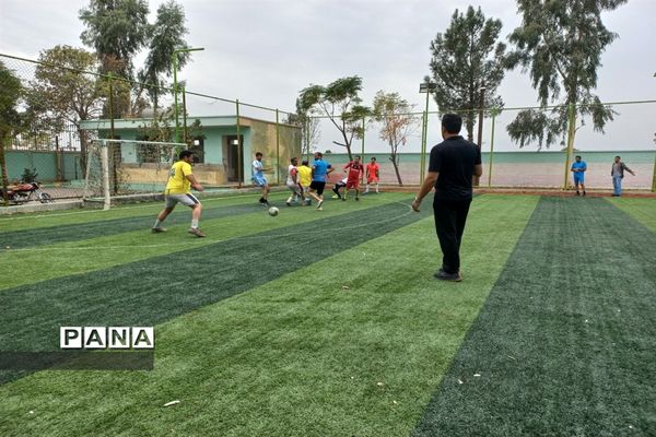 مسابقه فوتبال جام فلسطین در شهر جوادآباد