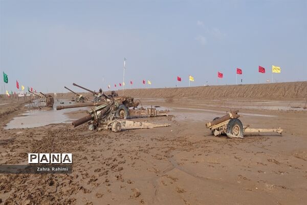 حضور دانش‌آموزان دختر محلاتی در اردوی راهیان نور