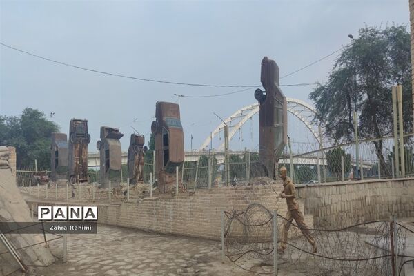 حضور دانش‌آموزان دختر محلاتی در اردوی راهیان نور