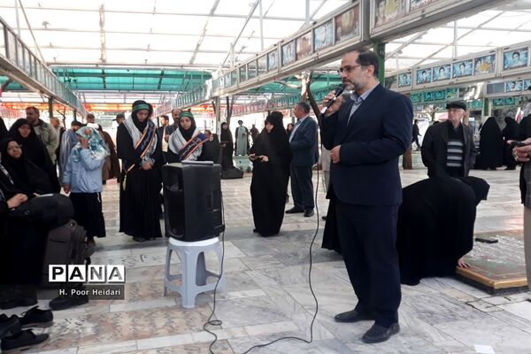 اعزام دانش‌آموزان ناحیه یک قم به اردوی راهیان نور