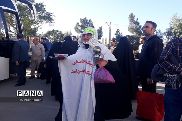 اعزام دانش‌آموزان ناحیه یک قم به اردوی راهیان نور