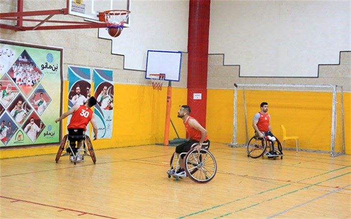 آغاز اردوی‌ مردان بسکتبال با ویلچر از چهارم آذر