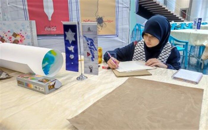 همدردی دانش آموزان با کودکان غزه در رویداد «آخراشه»