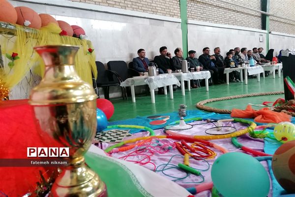 مراسم المپیاد ورزشی  در فاروج