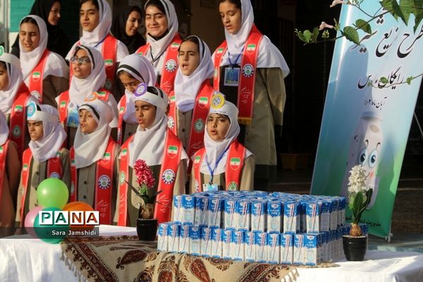 طرح توزیع شیر رایگان در مدارس استان بوشهر