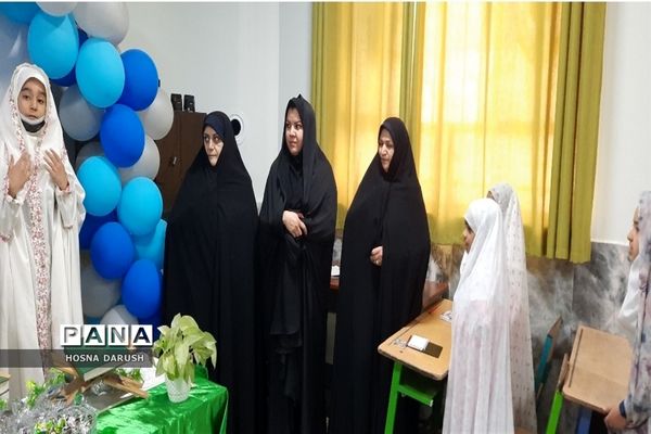 برگزاری کلاس‌های قرآن دوره اول دبستان شهدای فرهنگی