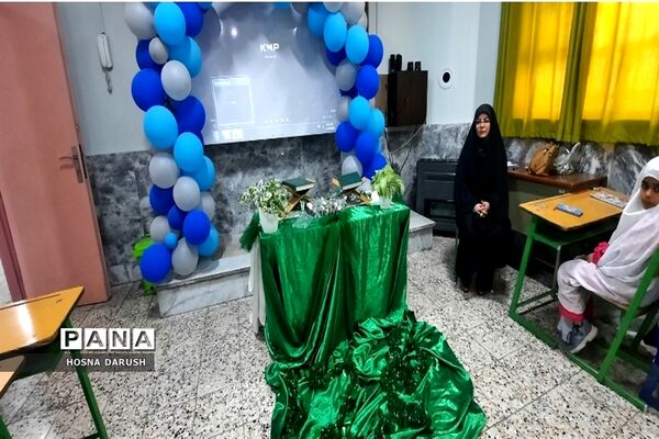 برگزاری کلاس‌های قرآن دوره اول دبستان شهدای فرهنگی