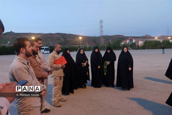 میزبانی شهدا در یادمان علقمه خرمشهر و قدمگاه شهدای غواص از نومعلمان فارس