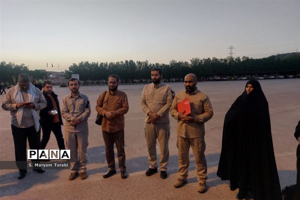 میزبانی شهدا در یادمان علقمه خرمشهر و قدمگاه شهدای غواص از نومعلمان فارس