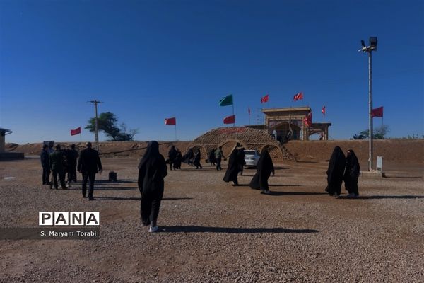 میزبانی شهدا در یادمان علقمه خرمشهر و قدمگاه شهدای غواص از نومعلمان فارس