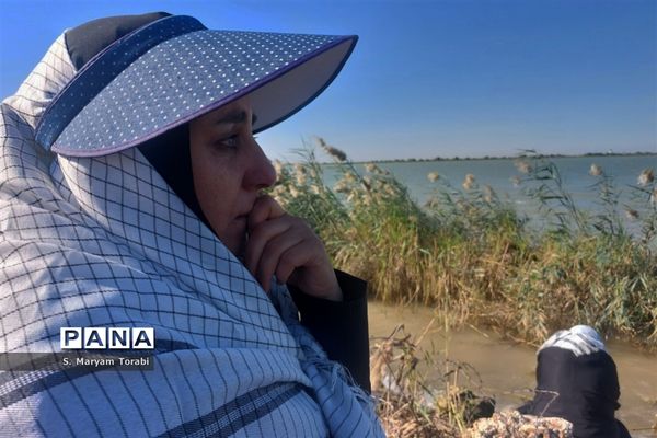 میزبانی شهدا در یادمان علقمه خرمشهر و قدمگاه شهدای غواص از نومعلمان فارس