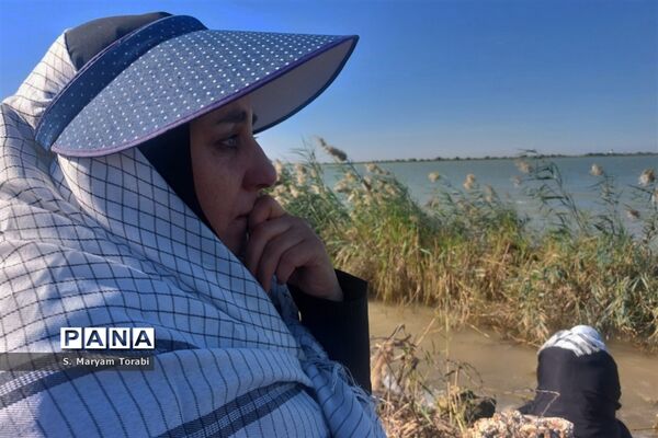میزبانی شهدا در یادمان علقمه خرمشهر و قدمگاه شهدای غواص از نومعلمان فارس